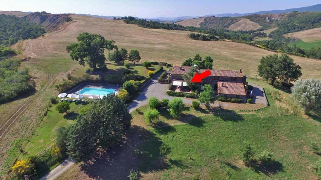 Cottage Le Ginestre Con Piscina In Val D'Orcia Radicofani Buitenkant foto