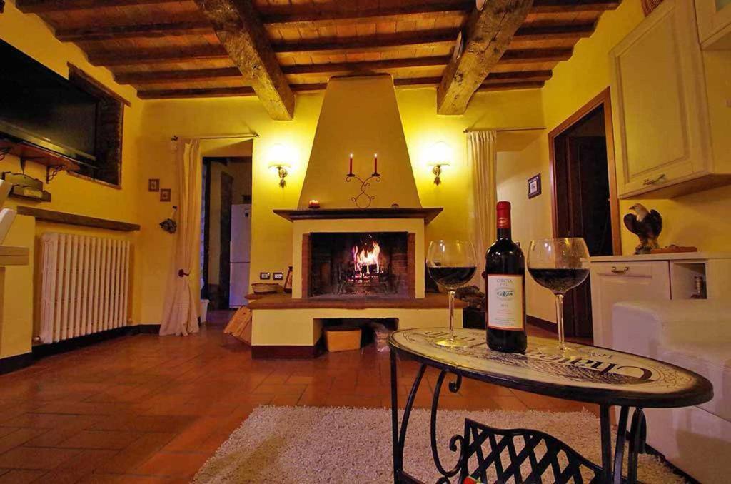 Cottage Le Ginestre Con Piscina In Val D'Orcia Radicofani Buitenkant foto